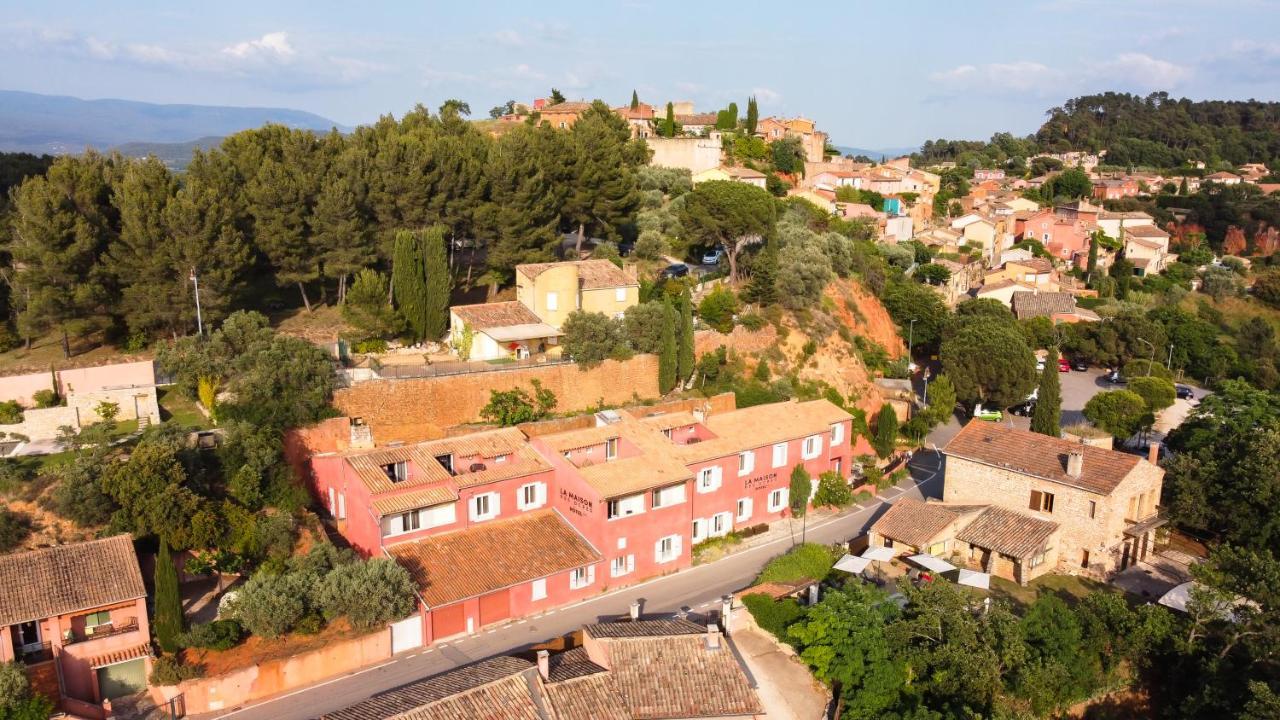 La Maison Des Ocres - Provence Roussillon en Isere Eksteriør bilde