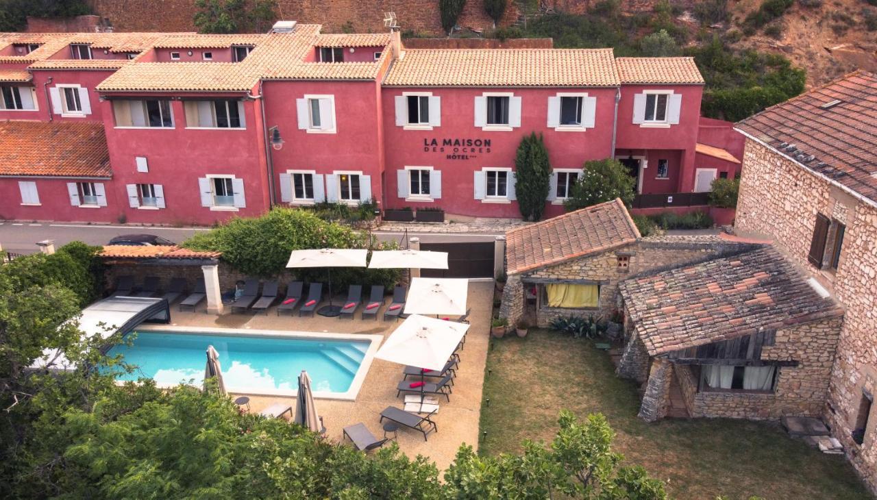 La Maison Des Ocres - Provence Roussillon en Isere Eksteriør bilde